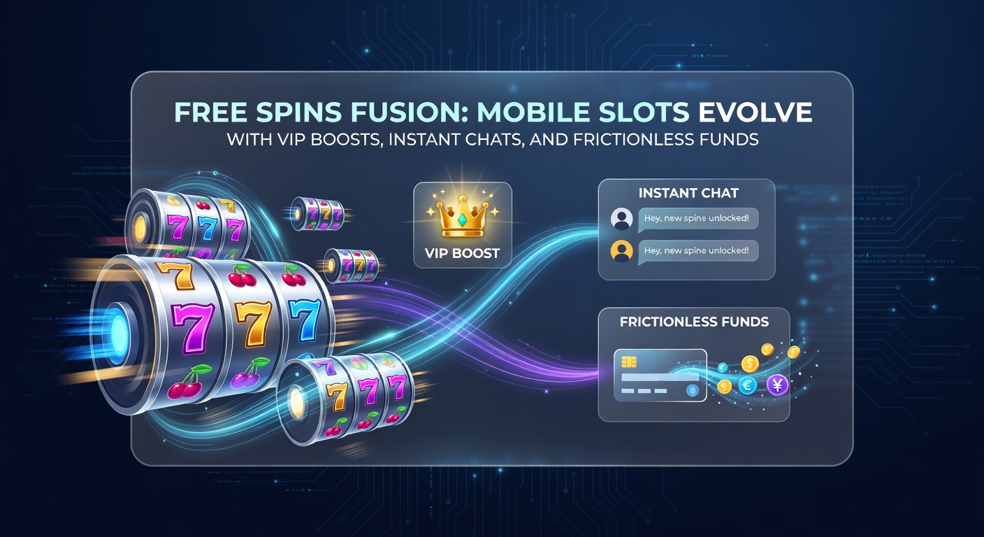 Schermafbeelding van een mobiel slotspel met draaiende gratis spins en VIP-badges die oplichten tijdens een sessie