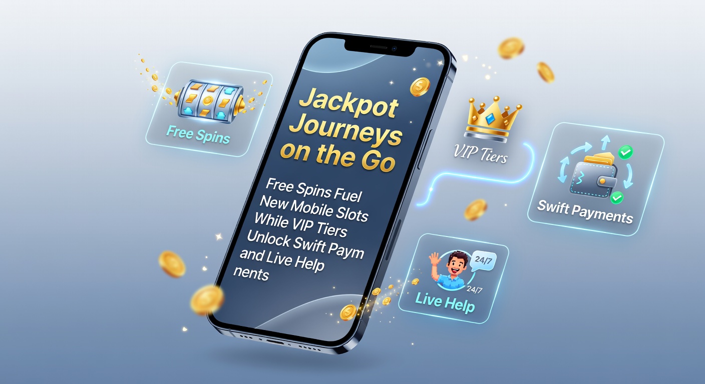 Speler geniet van mobiele jackpot slots met free spins op smartphone tijdens reis