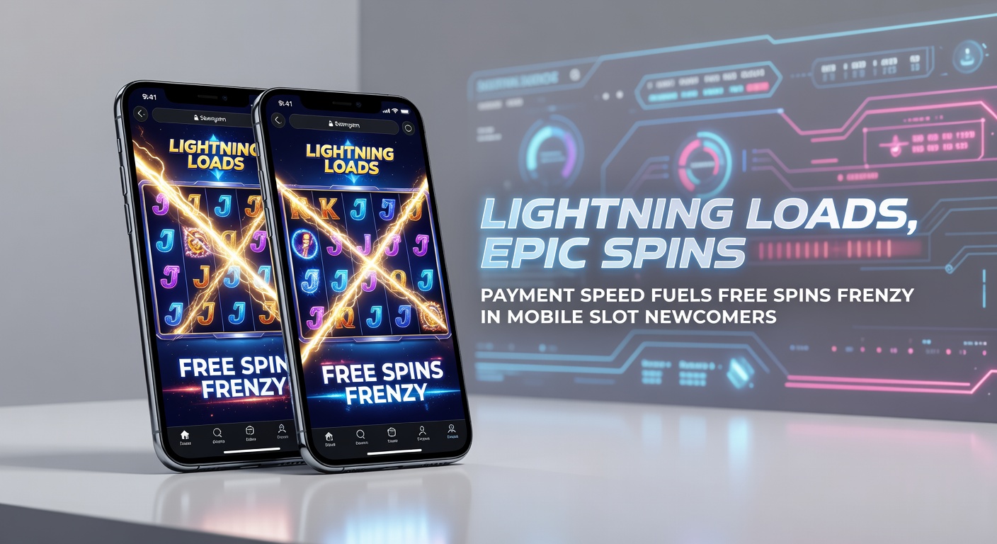 Dynamische free spins actie op een mobiel slot met bliksemsnelle betalingsknoppen en jackpot-meters die pieken